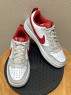 Nike Court Borough Low Recraft (GS) Photon Dust University Red FZ5525-161